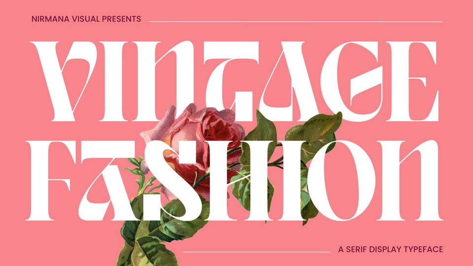 

Vintage Fashion: A Timeless and Elegant Font with a Unique Personality