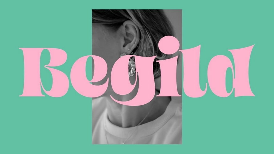 Begild: A Fun and Bold Display Typeface Perfect for Different Applications