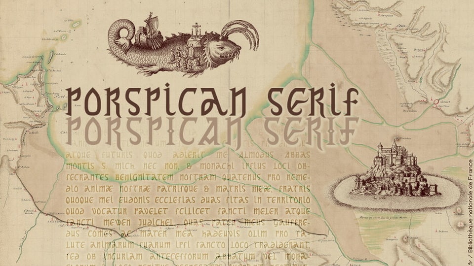 Porspican Serif Font Gets Updated with Cyrillic Characters and Improved Readability
