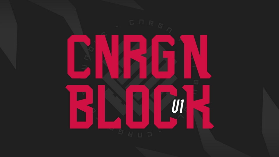 CNRGN Block V1: Versatile Geometric Framework for Design Projects