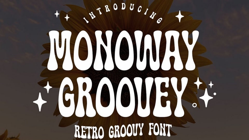 Monoway Groovey: A Typeface Inspired by 70s Pop Art and Design Trends