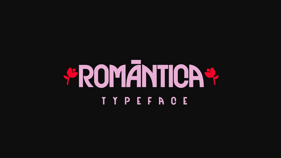Romántica: A Stunning Display Typeface Inspired by South and Central America in the 60's and 70's