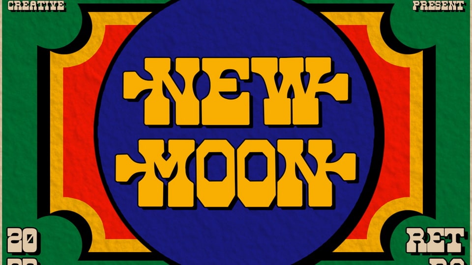 New Moon Font