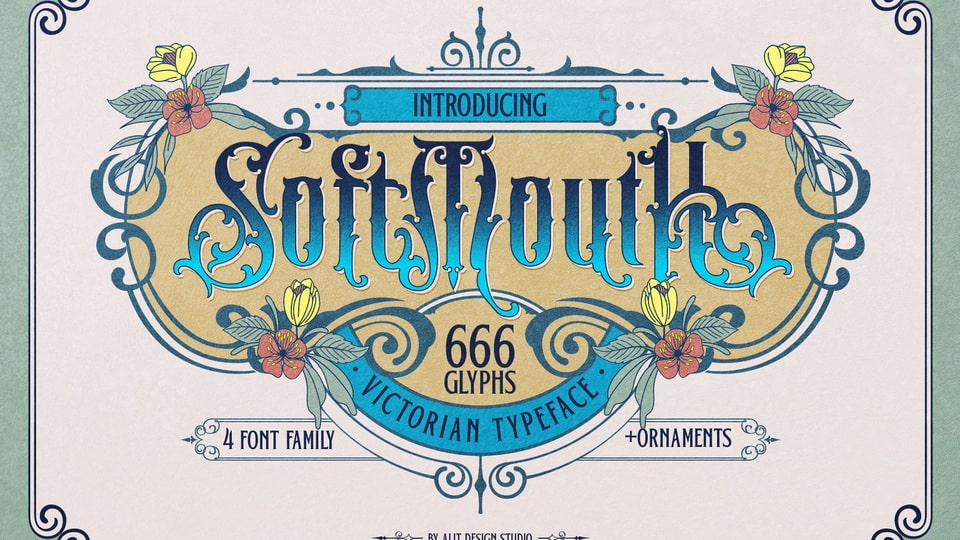 Soft Mouth: A Font of Victorian Elegance with a Versatile Range of Styles