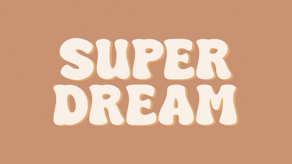 Super Dream Font