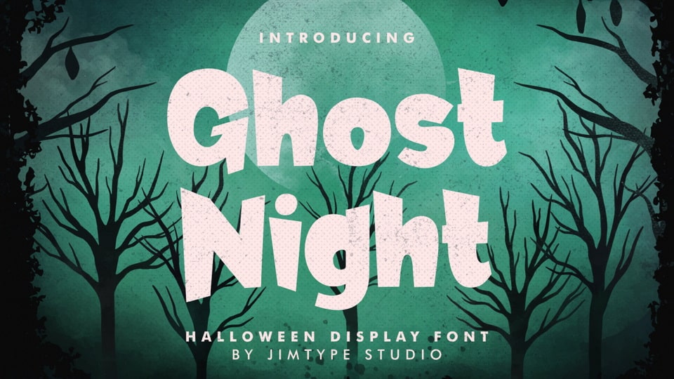 Ghost Night Font