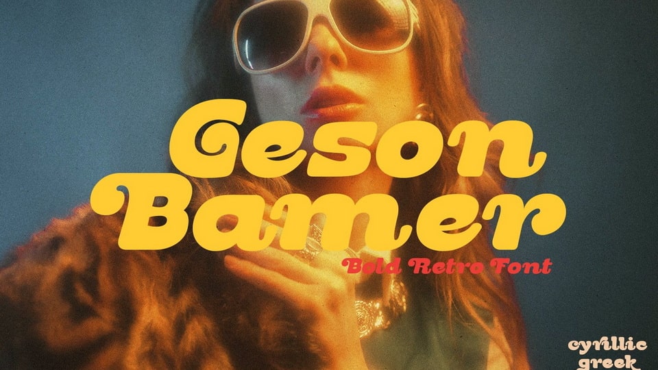 Geson Bamer: Reviving 80s Nostalgia in Typography