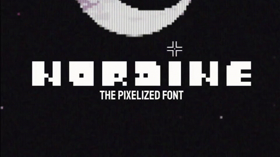 Nordine: A Nostalgic Typographic Journey into Retro Gaming
