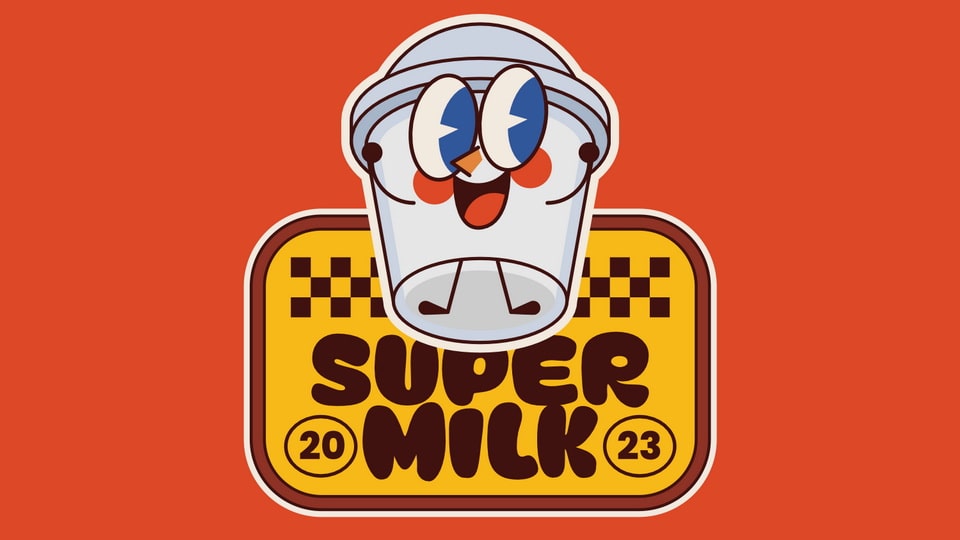 Super Milk: Adding Cartoon Magic to Your Designs