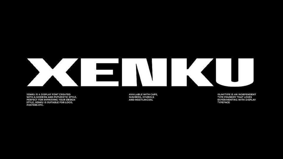 Xenku Font: Empowering Your Message with Bold Authority