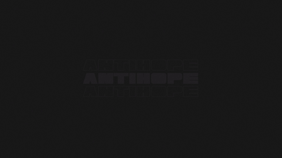 Antihope: A Bold Display Font for Powerful Designs