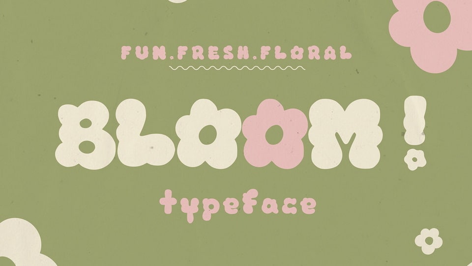 Bloom: A Nostalgic Display Typeface