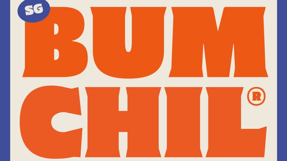 SG-BUMCHIL: A Playful Display Font with 4 Styles
