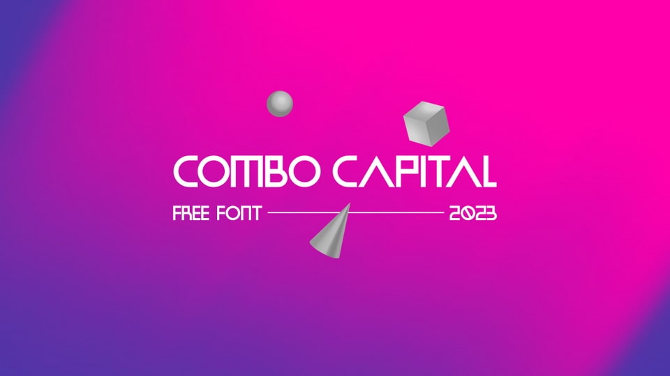 Combo Capital: A Futuristic Display Sans Serif