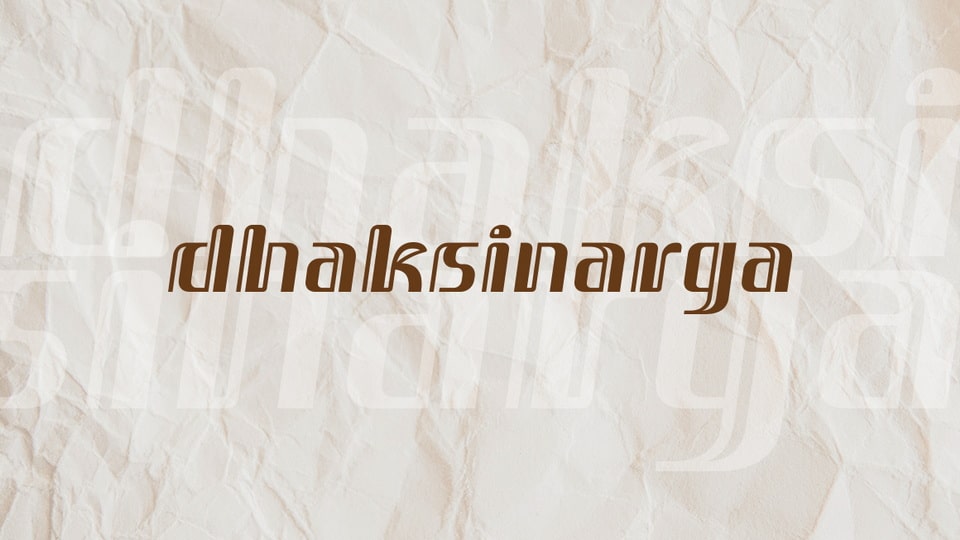 Dhaksinarga: A New Font Inspired by Javanese Script