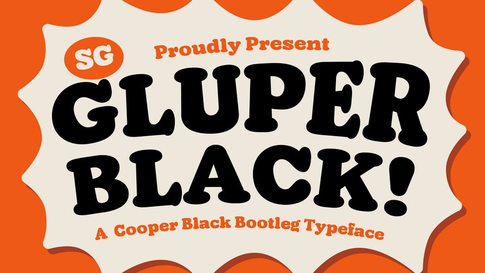 SG Gluper: A Retro Serif Font with Multilingual Support
