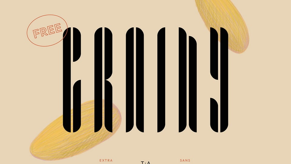 Grainy: A Playful Yet Modular Sans Serif Font