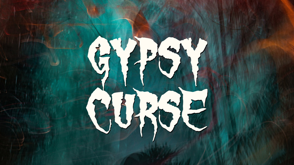 Gypsy Curse: A Font of Eerie Elegance and Dark Allure
