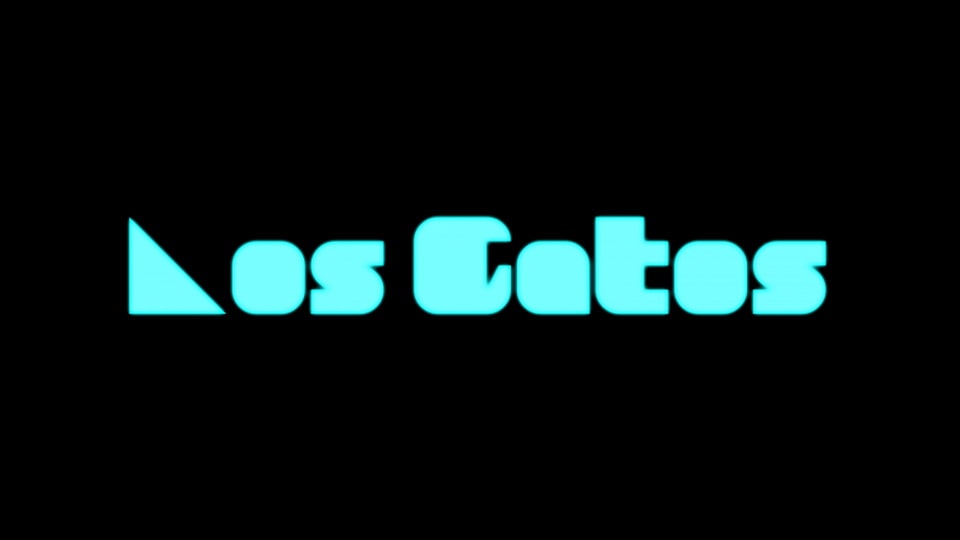 Los Gatos: An Ultra-Fat Geometric Display Font for Bold Impact