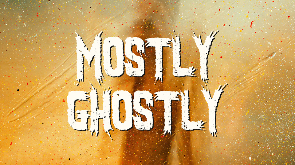 Mostly Ghostly Font: A Hint of Uncanny Mystique