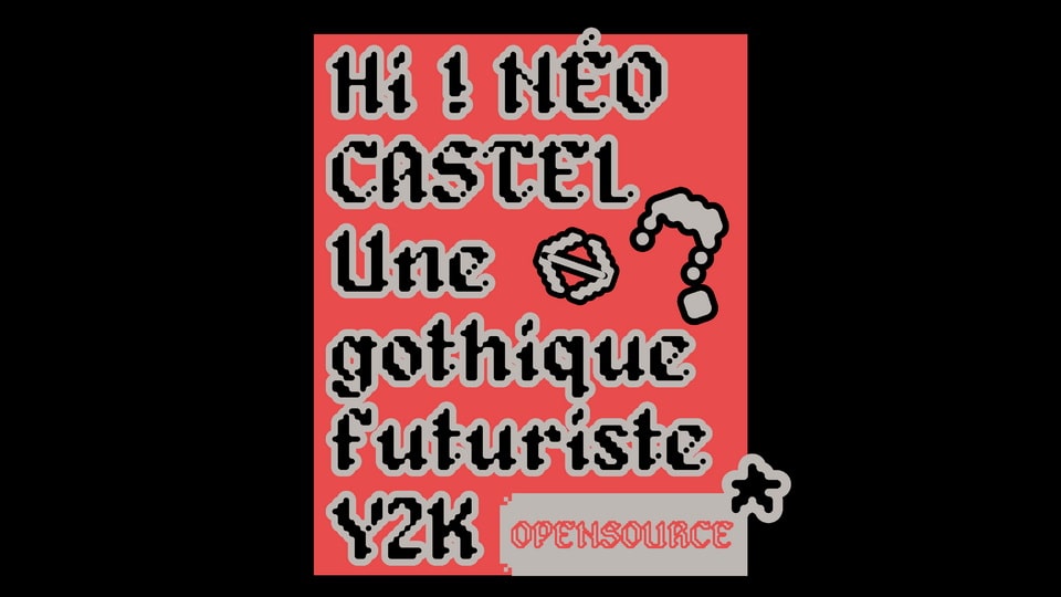 Néo-Castel: A Bold Fusion of Gothic and Y2K Aesthetics