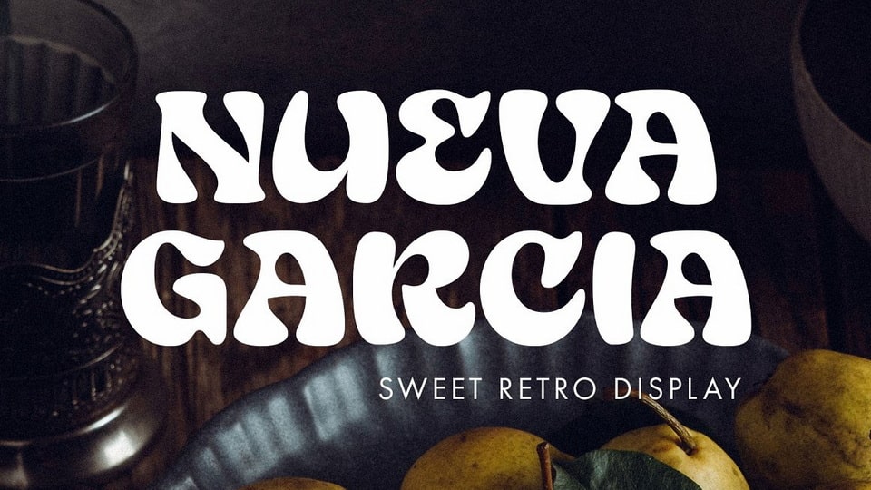 Nueva Garcia: A Retro Groovy Typeface