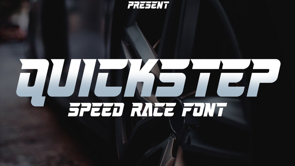 Quickstep: The Ultimate Font for Speed, Action, and Impact