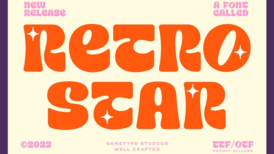 Retro Star: A Vintage Font for Timeless Designs