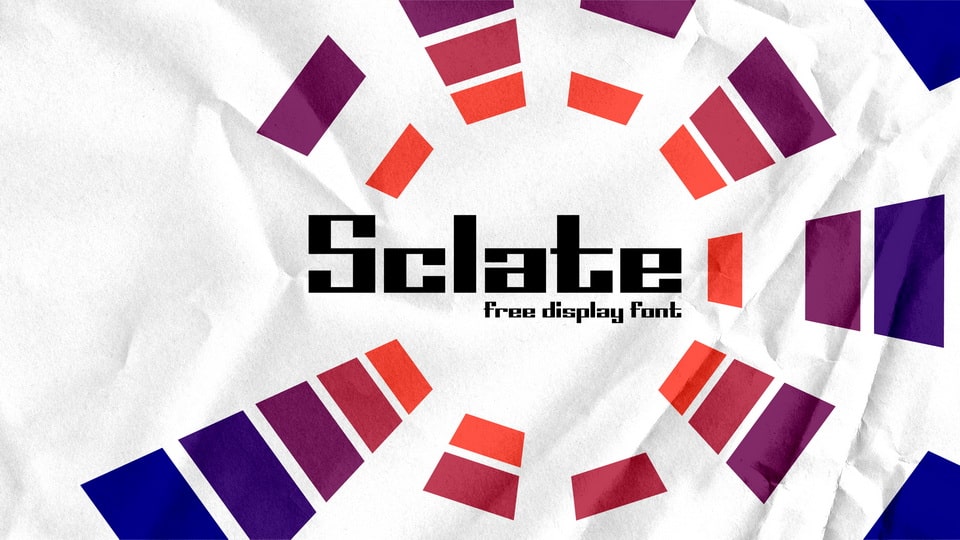 Sclate: A High-Contrast Font With A Modern Twist