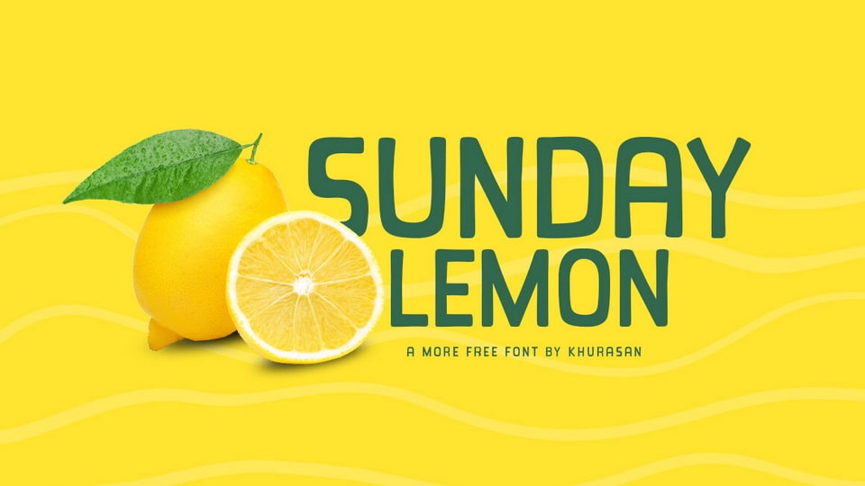 Sunday Lemon: A Playful and Versatile Handwritten Font