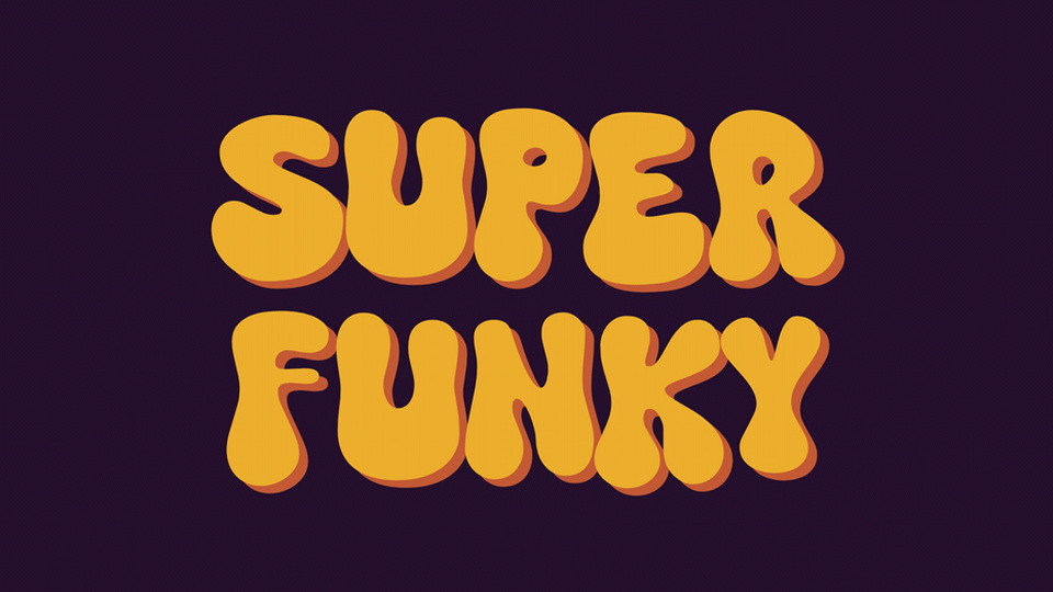 Super Funky: A Groovy Display Typeface