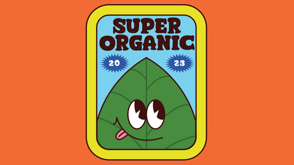 Super Organic: A Playful and Bold Cartoon Font