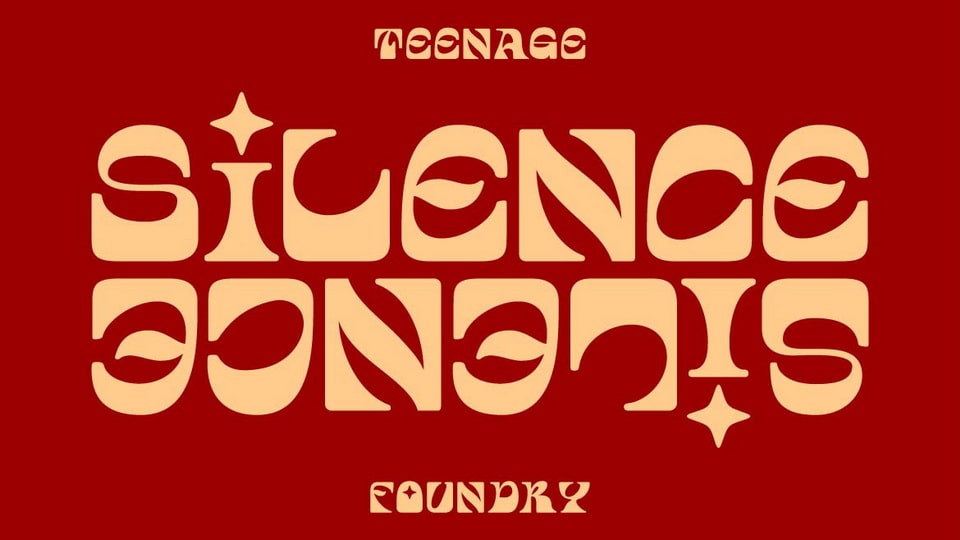 TF Silence: A Bold and Playful Display Font