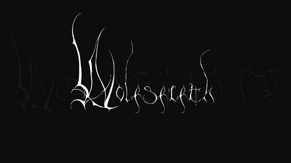 Wolfsfifth: A Gothic Blackletter Font for Dark Designs