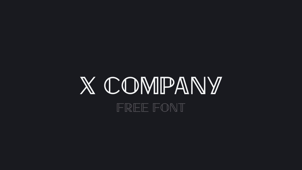 Company X Font: Embodying the Twitter Spirit in Your Designs