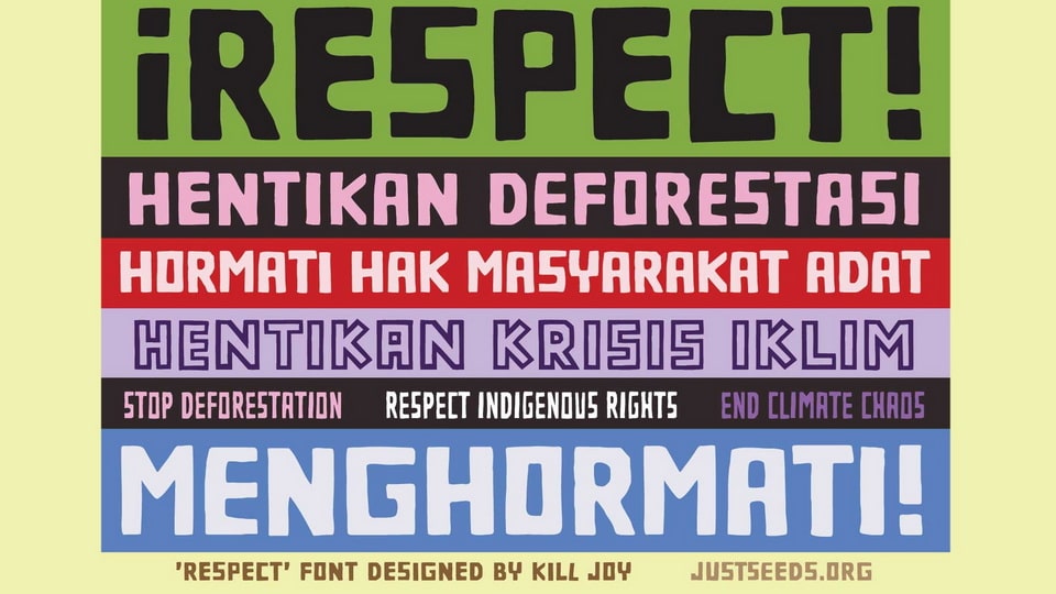 Respect Typeface