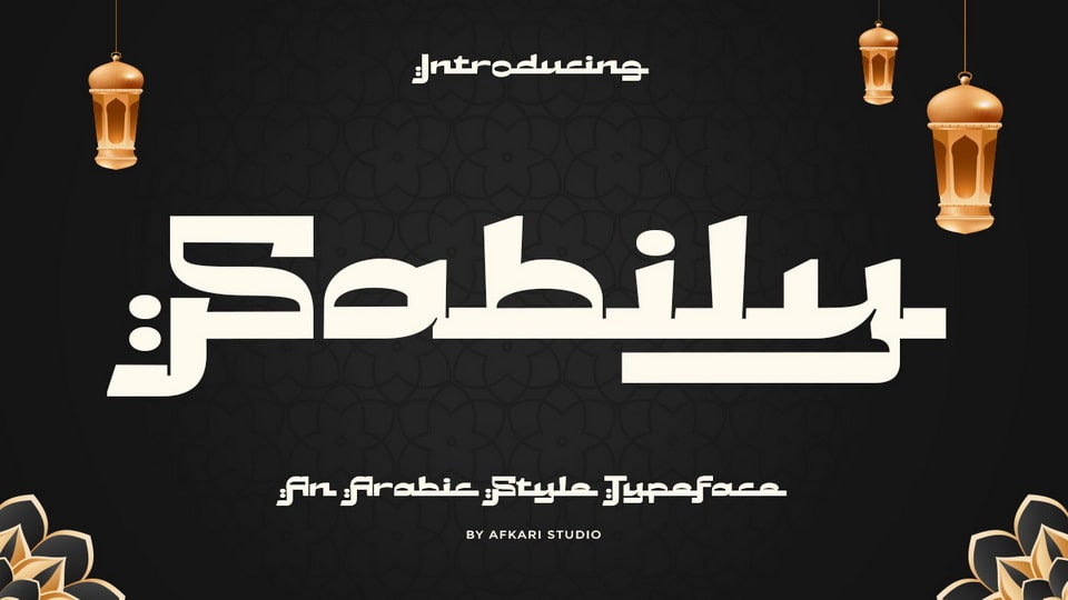Sabily: An Elegant Arabic Typeface Blending Tradition and Modernity