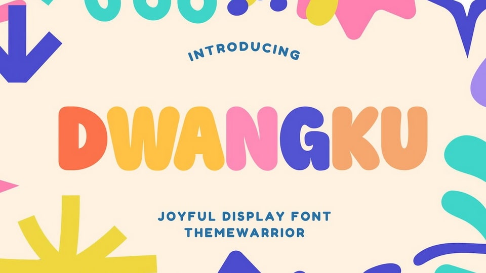 Dwangku Font: Adding a Playful Touch to Your Designs