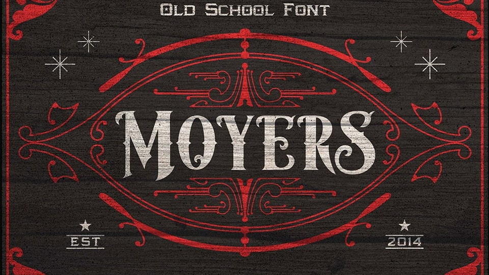 Moyers: A Vintage and Elegant Blackletter Font