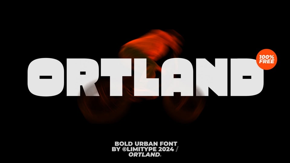 Ortland: A Bold and Modern Urban Display Font