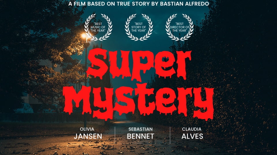 Super Mystery: A Dripping Font for Spooky Designs