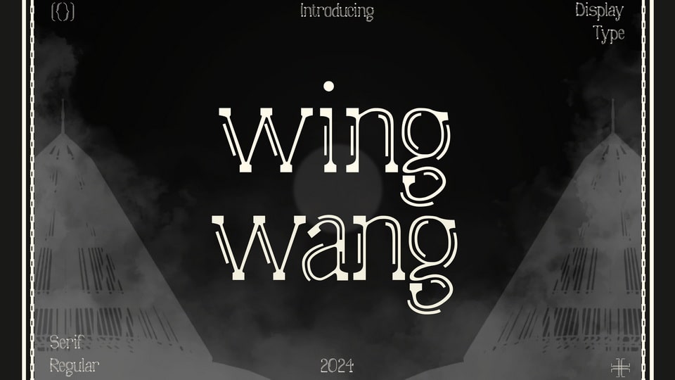 Wing Wang Display Font: A Celebration of Indonesian Culture