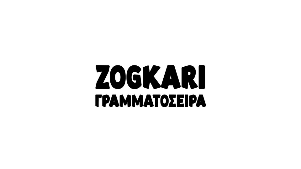 Zogkari: A Bold and Playful Display Font for Eye-Catching Designs