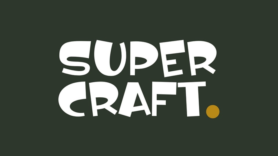 Super Crafty: A Bold and Playful Cartoon Font