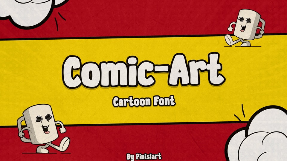 

Comic Art: A Cartoon Display Font