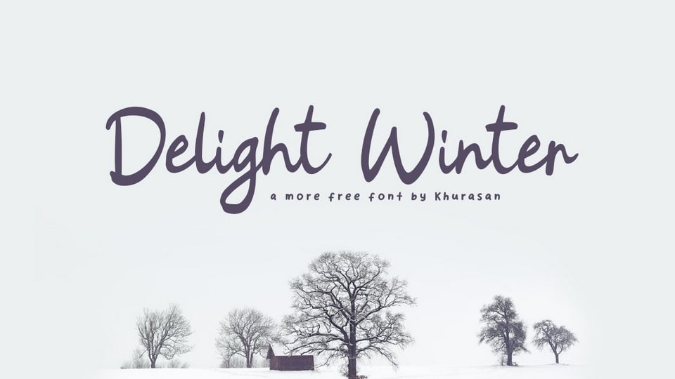 Delight Winter Font