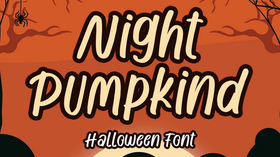

Night Pumpkind: Celebrate Halloween with a Fun and Unique Font