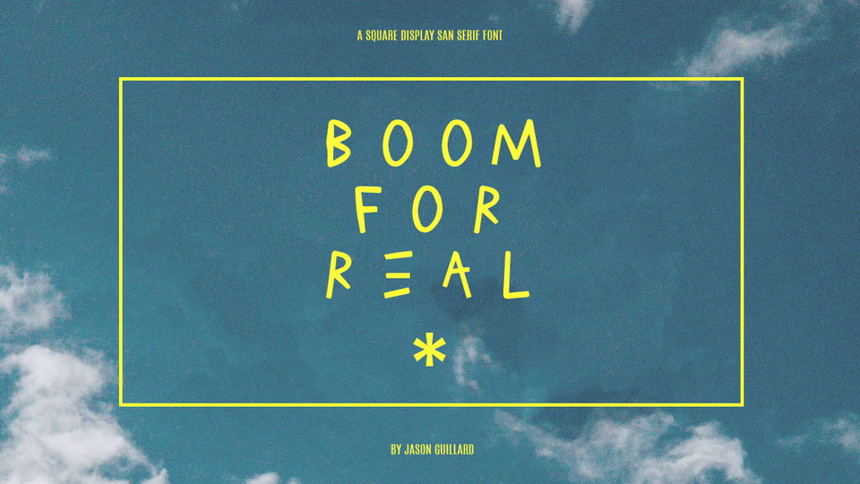 

Boom For Real: A Free Font Inspired by Jean-Michel Basquiat