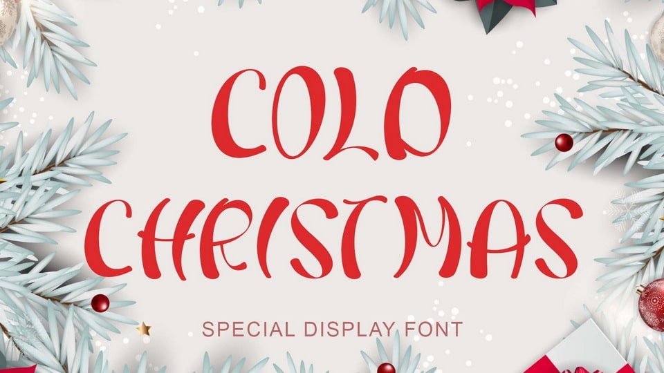 

Cold Christmas Font