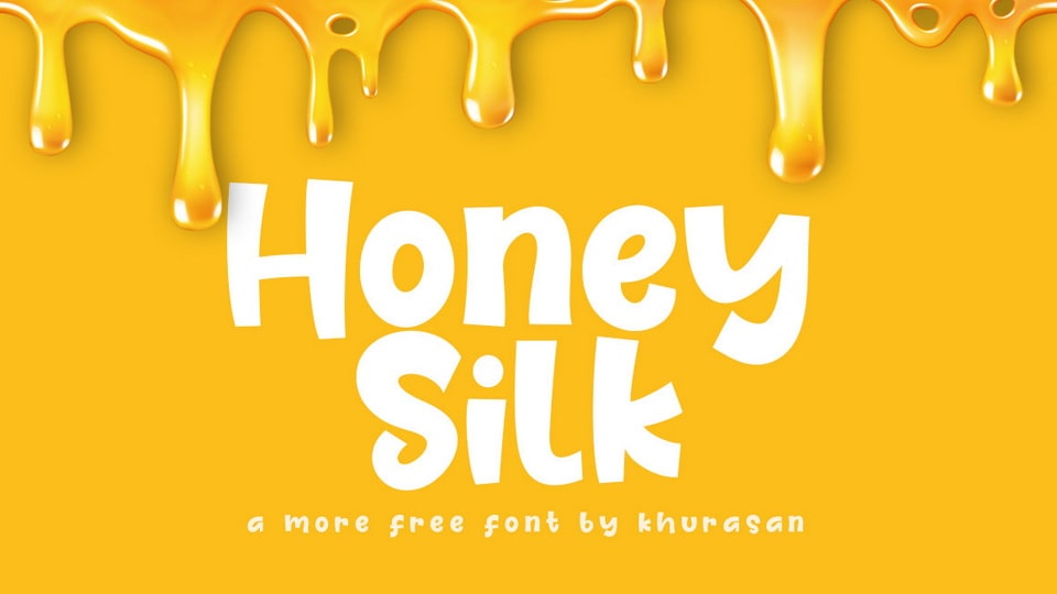 

Honey Silk: A Playful and Fun Display Font